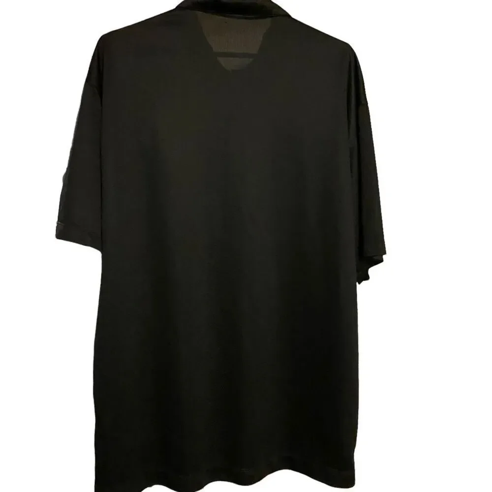 Black Nike Mens Golf Polo Size L